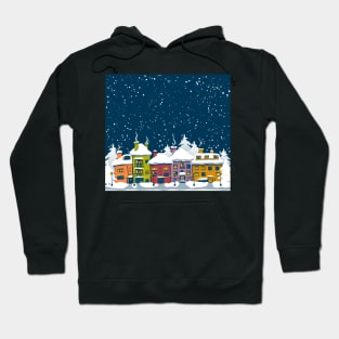 Winter town Hoodie